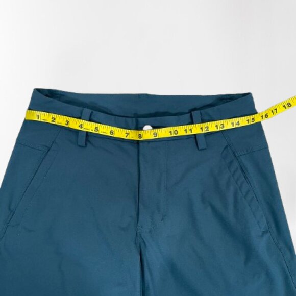 Lululemon ABC Men's Chino Performance 10" Shorts Size 30 Dark Teal - Picture 7 of 8